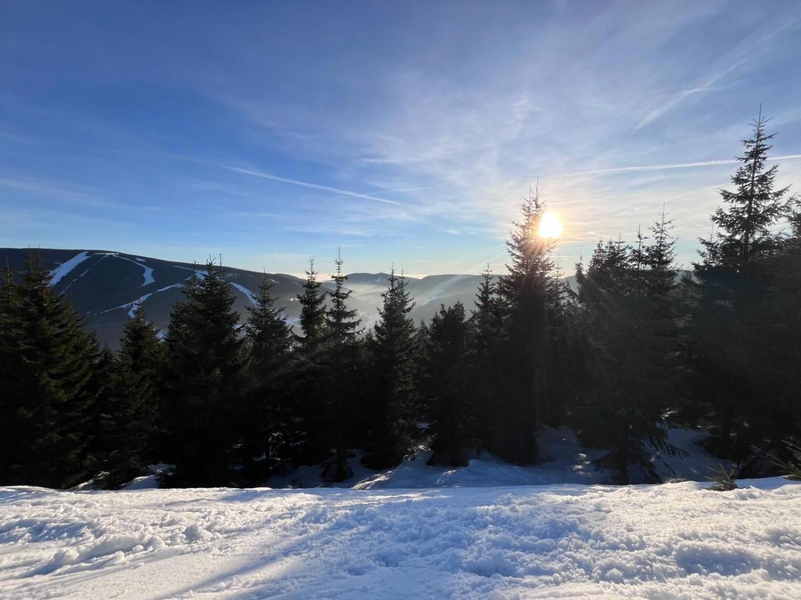 Vakantiehuis Reuzengebergte Horni Lanov Bagian luar foto